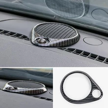 ABS Chrome Para Jeep Grand Cherokee 2014 2015 2016 2017 Carro de Áudio anel do meio Da Tampa Trims Styling Acessórios Do Carro