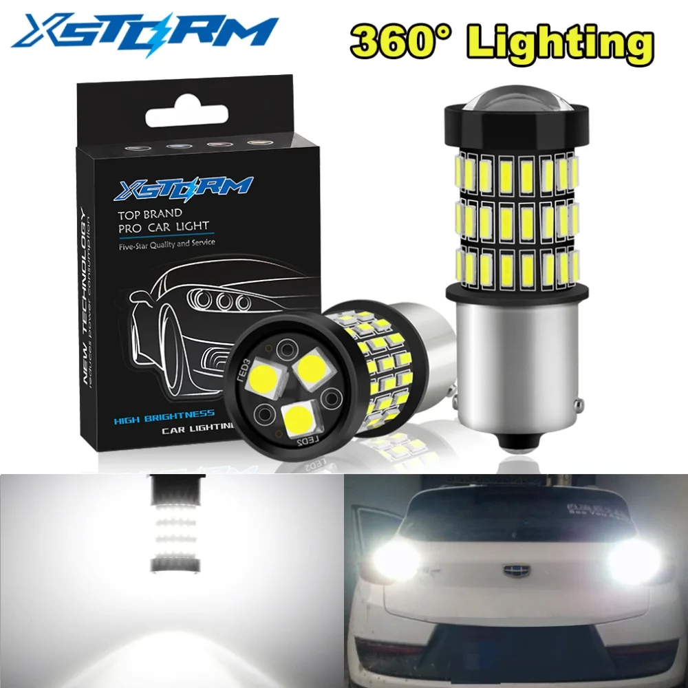 2 шт. 1156 P21W светодиодные лампы PY21W P21/5 W Led BA15S BAU15S 1157 BAY15D R5W R10W авто лампа автомобильный светильник белый красный желтый задний DRL