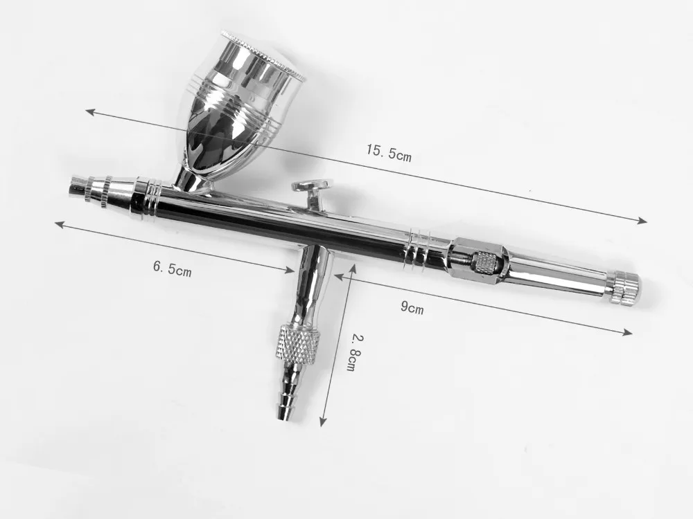 Escova de ar Pintura do Corpo Arte do Unha Dupla Ação Airbrush Agulha Maquiagem Pistola Aerógrafo Pintura Sp183tg03 Kit 0.5mm 9 Beleza e saúde