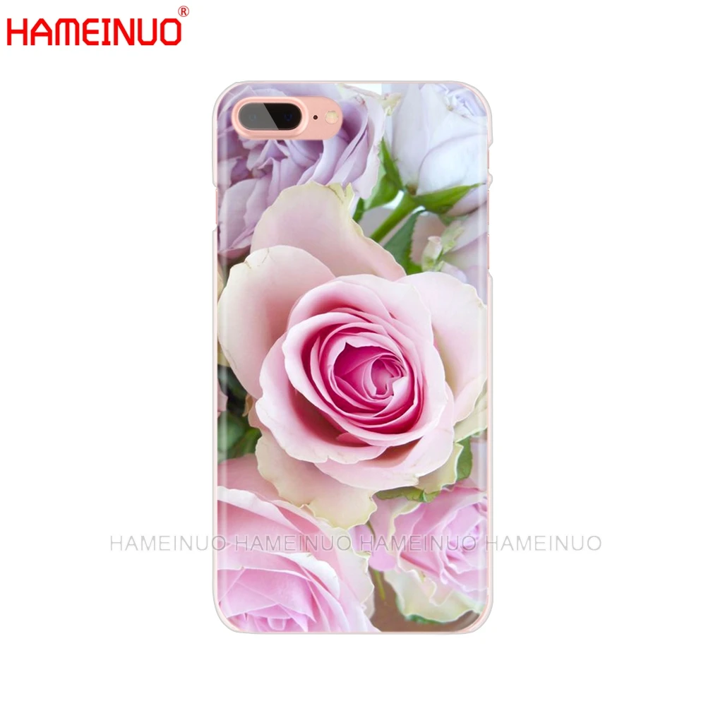HAMEINUO Модный чехол для мобильного телефона с фиолетовыми летними пионами цветами
