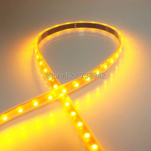 

Black PCB Silicon Tube-IP67 Five Meter DC 12V SMD3528 Flexible LED Strips 300 LEDs 8mm Width PCB