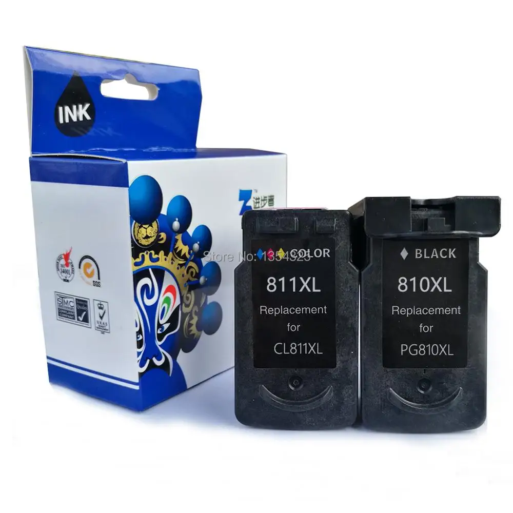 PERSEUS Ink Cartridge For Canon PG 810XL CL 811XL PG810 CL811 High Yield works with iP2770