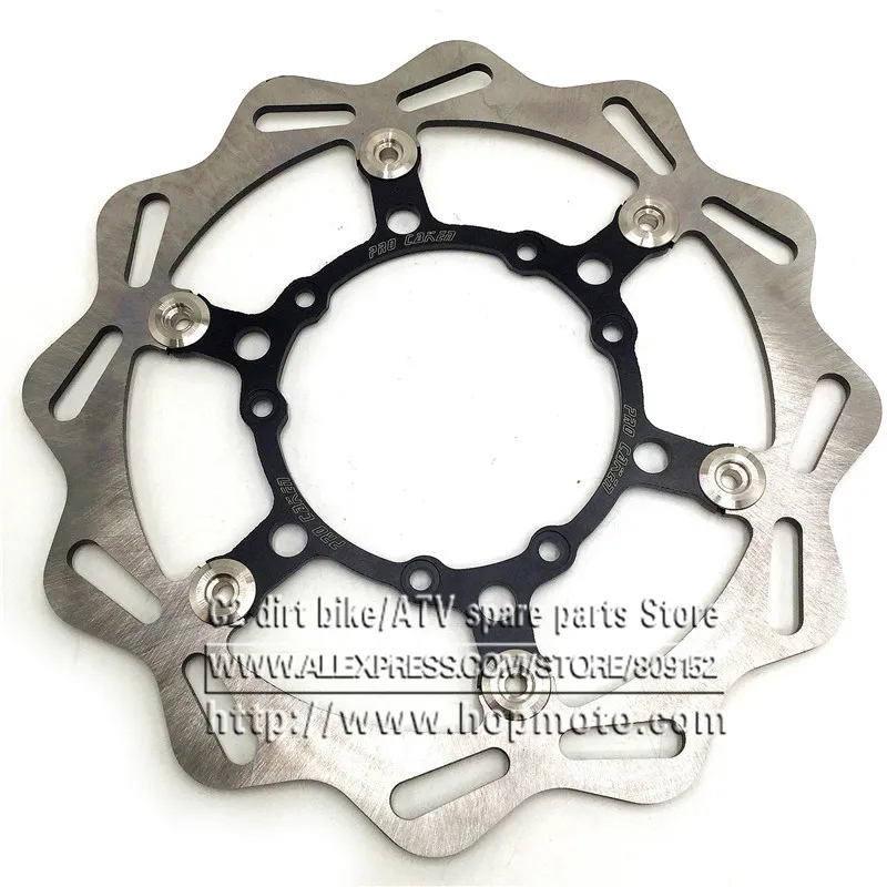270MM Oversize Front Floating Brake Disc Rotor CR125 CR250 CRF ENDURO (HM) 230CC CRF X R 250 450 Motocross Dirt Bike Supermoto 270MM Oversize Front Floating Brake Disc Rotor CR125 CR250 CRF ENDURO (HM) 230CC CRF X R 250 450 Motocross Dirt Bike Supermoto