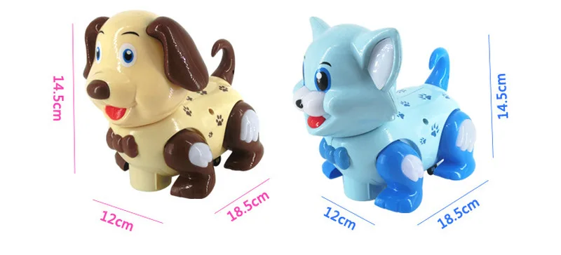 Игрушечная игрушка собака электрическая кошка пластиковые многоцветные
