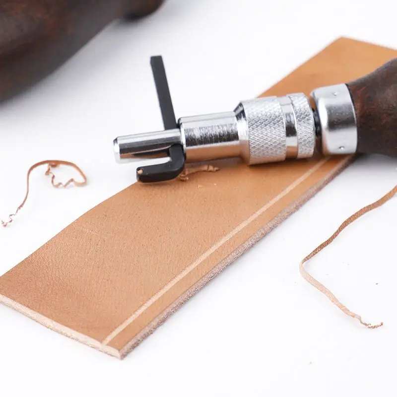 

Multi-function groover leather surface processor trimmer edger edger diy manual leather tool