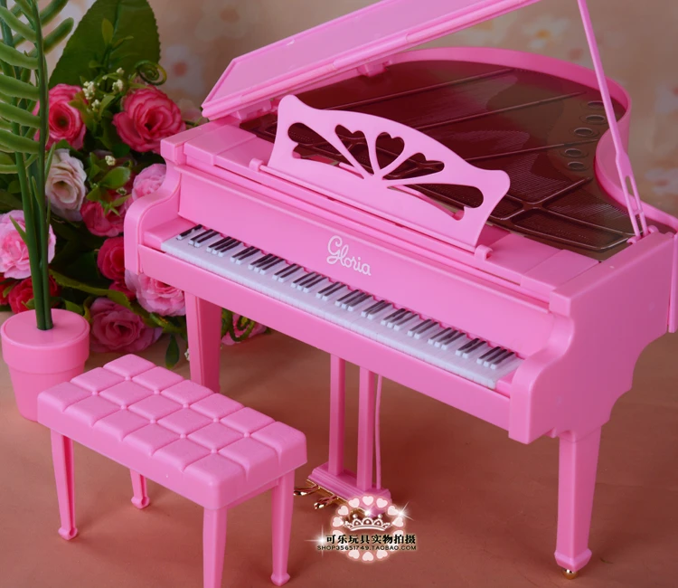pink piano toy