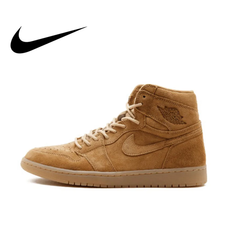 

Official Original Nike Air Jordan 1 Retro High OG AJ1 Men's Basketball Shoes Professional Outdoor Sports Medium Cut 555088-710