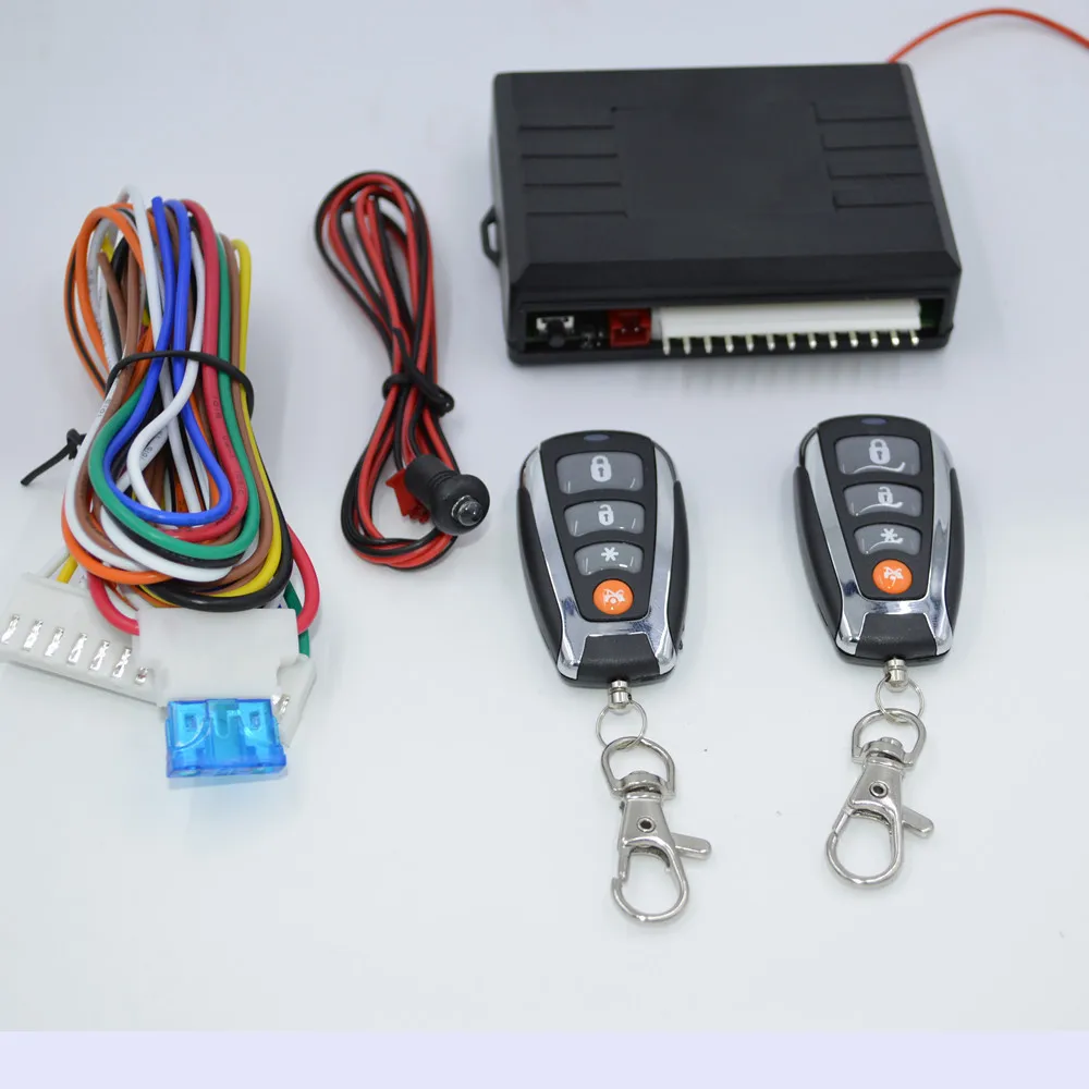 

For Honda Car Alarm System Keyless Auto Entry Remote Button 2Remote Controllers Auto Engine Central Lock Push