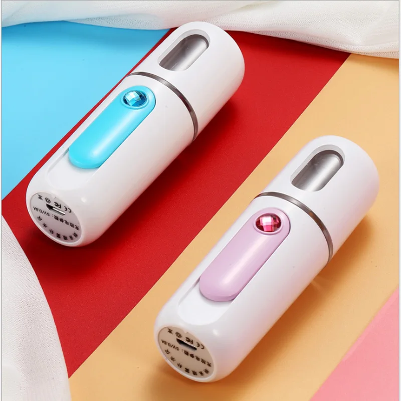 

Compact Portable Mini Version Nano Spray Hydrating Instrument Cold Sprayer Beauty Instrument Humidification Artifact