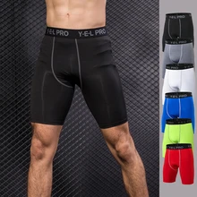 Fannai брендовые колготки для бега мужские спортивные нарукавники для йоги леггинсы для фитнеса спандекс быстросохнущие Спортивные Компрессионные Шорты спортивные, баскетбольные