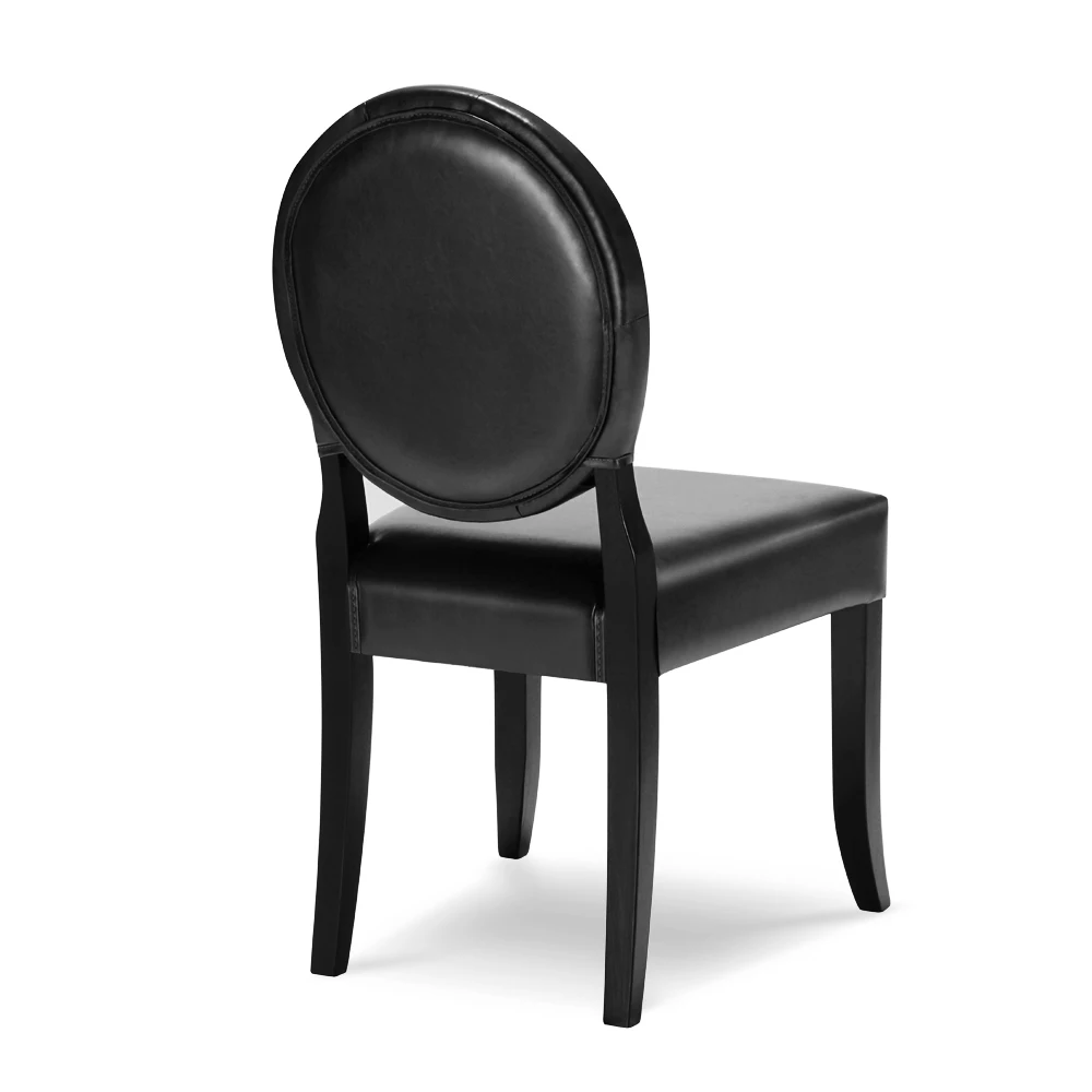 iKayaa Classic Antique Style Tufted Kitchen Dining Chair PU Leather Accent Chair Side Living Room Chair W/ Rubber Wood Leg iKayaa Classic Antique Style Tufted Kitchen Dining Chair PU Leather Accent Chair Side Living Room Chair W/ Rubber Wood Leg