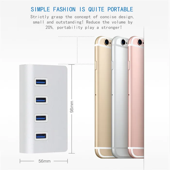 Basix USB C HUB USB 3,0 4 Порты и разъёмы Тип C HUB разветвитель для Macbook Pro воздух несколько Порты и разъёмы USB-C Тип-C USB HUB вцв адаптер