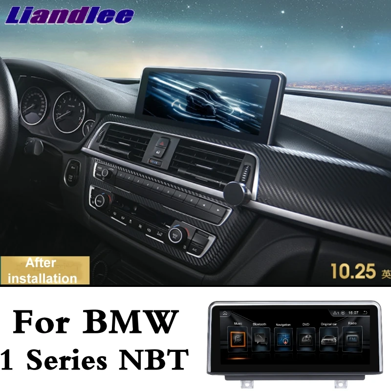 Liandlee автомобильный мультимедийный плеер CarPlay для BMW 1 серии F20 F21 2013~ NBT EVO ID6 Радио экран NAVI gps FM навигация