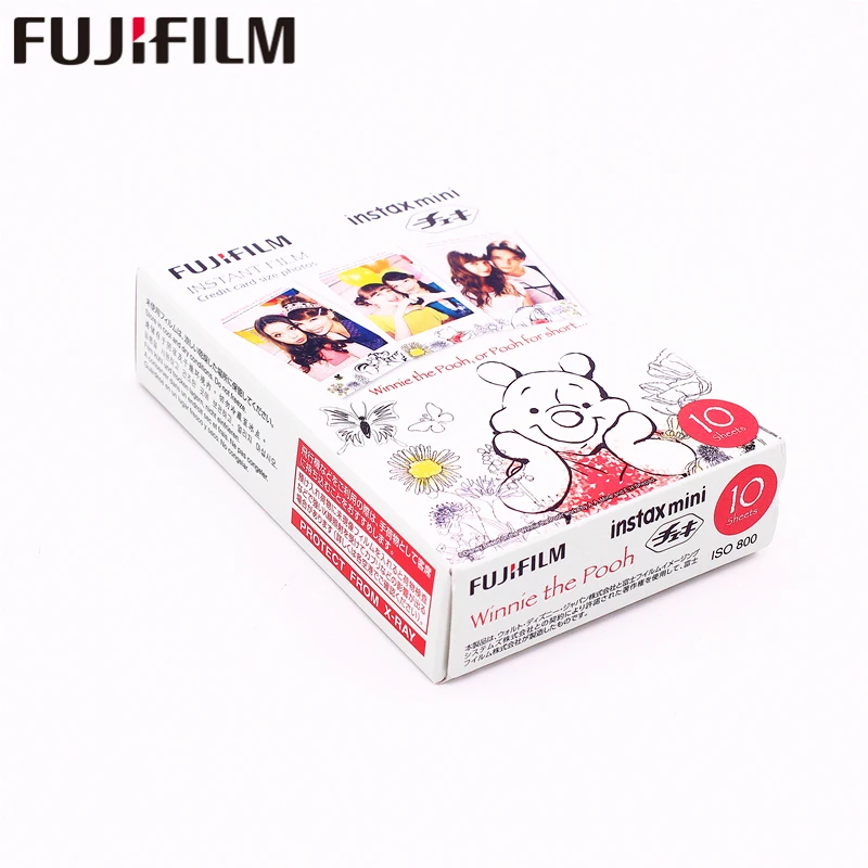 Фотобумага Fujifilm 20 листов Instax Mini Winnie pooh honey bear+ mickey для камеры Mini 8 7s 25 50s 90 9 SP-1 2