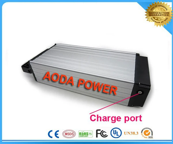 Discount 48V 750W BBS02 8fun / Bafang mid crank drive motor ebike kit with electric bicycle battery 48v 20ah rear rack  battery 3