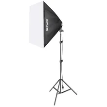 Neewer 1000W Фотостудия Освещение софтбокс комплект: осветительные стойки+ лампочка+ 5-розеточный светильник держатель+ 20x27 cm софтбокс(ЕС
