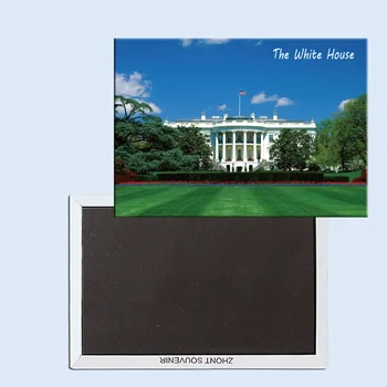 

Travel Refrigerator Magnets 78*54mm,Presidential Suite, The White House, Washington, DC Travel Rigid Fridge Magnets 25017