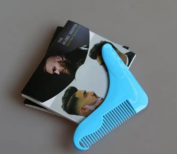 Venda quente pente de barba de plástico