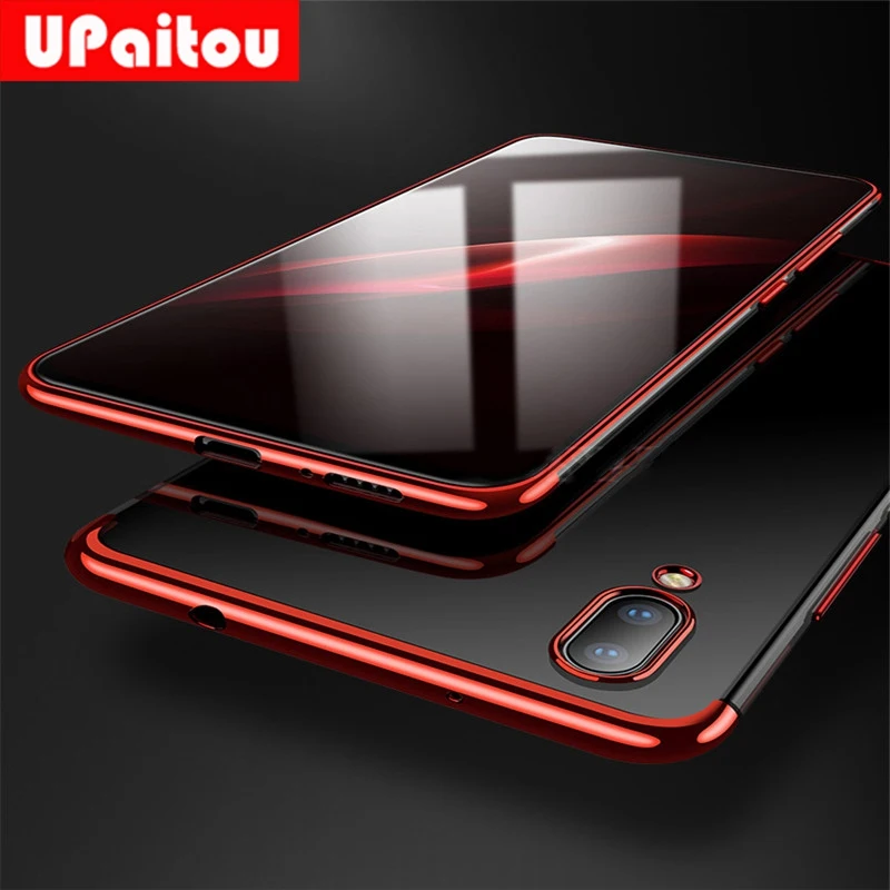 UPaitou для vivo X21 UD X21i X23 NEX S Роскошный позолоченный ТПУ чехол XNEX nexA X 21 прозрачный |