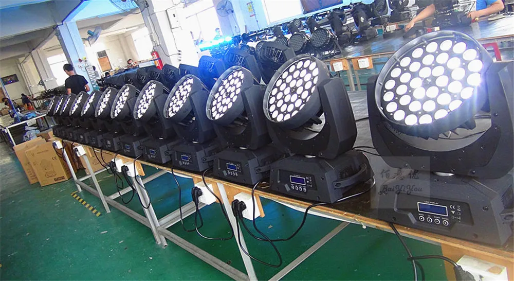 36pcs Moving Head Wash Zoom08c