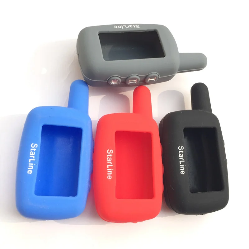 Silicone rubber Case cover For Starline A9 A6 LCD Remote Only Two Way Car Alarm Cover | Автомобили и мотоциклы