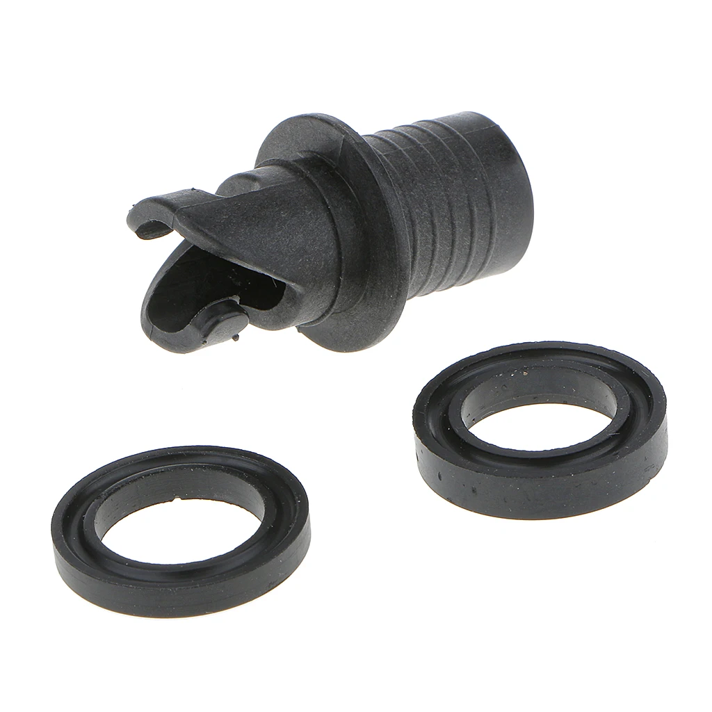 Durable Plastic Valve Adapter Air Pump Hose Inflating Inflatable Kayak Boat Canoe River Rafts Accessories