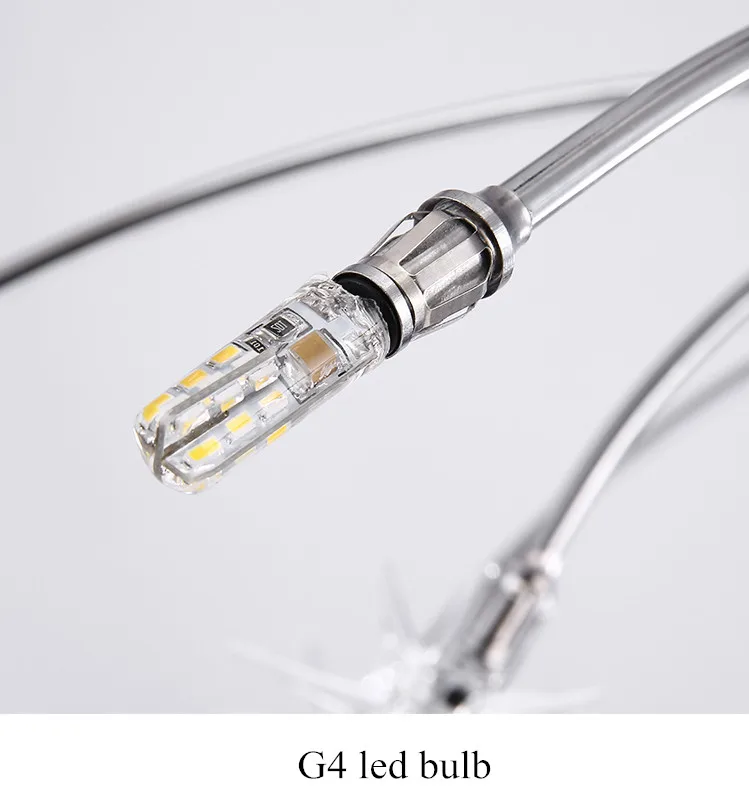 Lustres de Teto Plafonnier para o Quarto Luz da Lâmpada do Gelo Design Criativo Lâmpada Flor Vidro Lustre Decoração Casa Luminárias Led 15 Cheap Luzes de teto