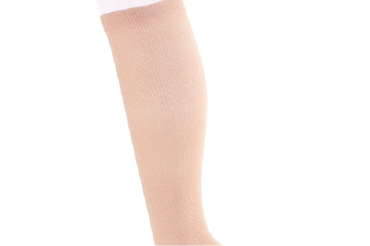 1 Pair Unisex Compression Socks Women Men Anti Fatigue Pain Relief Knee High Comfortable Travel Stockings