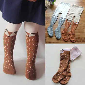 

Fox Tights Korean Style Cute Baby Kids Toddlers Girls Hosiery Lovely Tight Stockings 1-5Y Chaussettes Renard