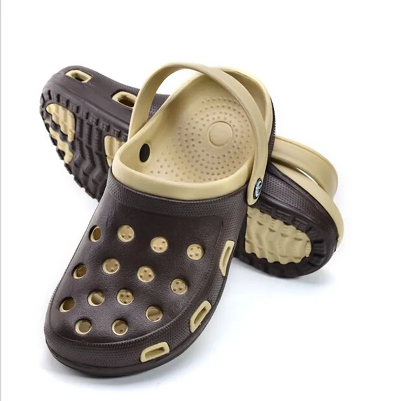 Novos Sapatos de Verão Sandálias Homens Chinelos Homens Chinelos Sandálias de Praia Ao Ar Livre Preto Deslizamento Em Homens Zapatillas Hombre Masculino