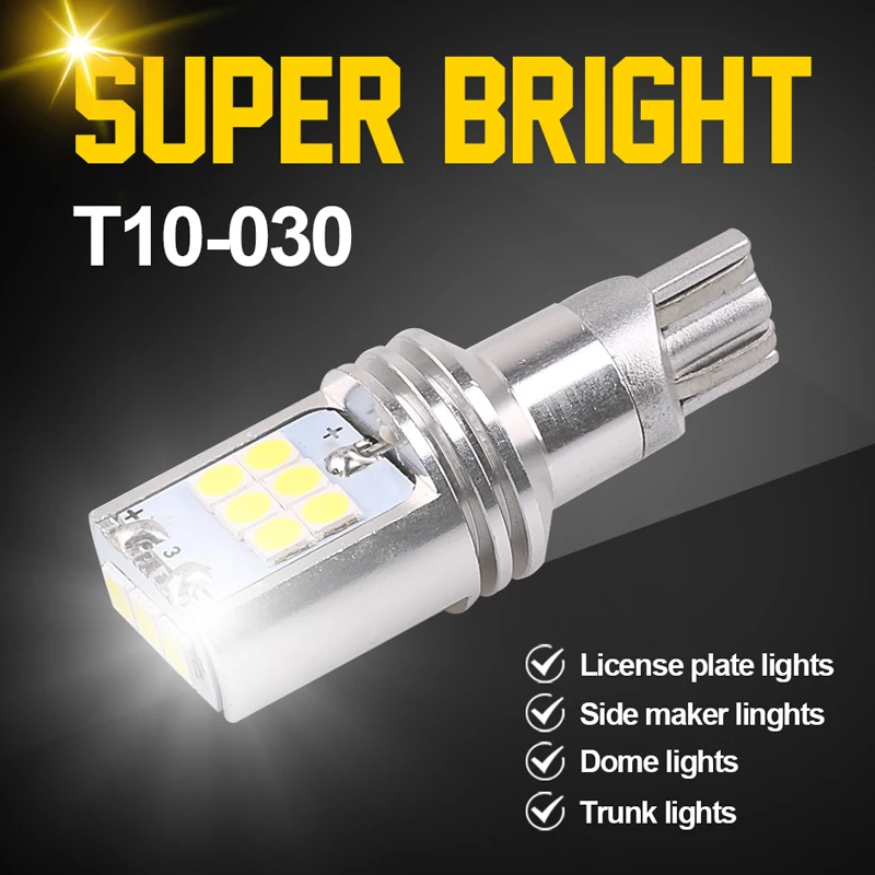 Hlxg2pcs T15 W16W светодиодный задний фонарь лампы Автомобильные фары сигнальная лампа