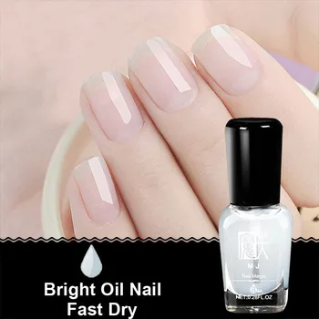 

1PCS Professional 2 in 1 Top Base Coat Nail Art 8ml Clearly Protect Base Bright Oil Nail Top Coat Transparent Nail Polish
