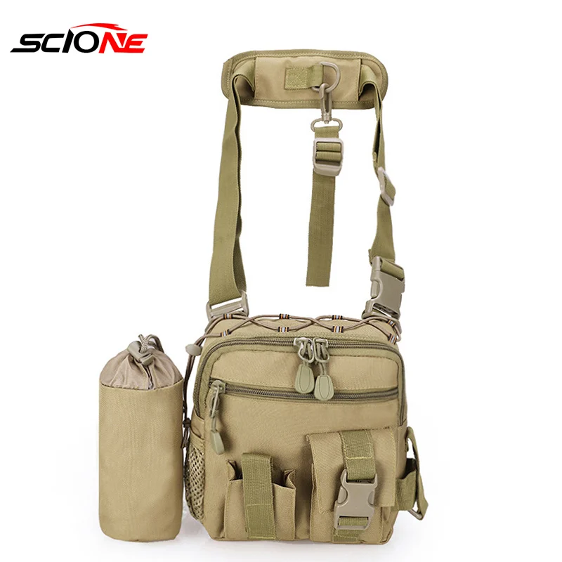 

2019 Multifunctional Fishing Bags Lure Waist Pack Messenger Pole Storage Fish Bag Carp Tackle Outdoor Shoulder Blaso XA39G