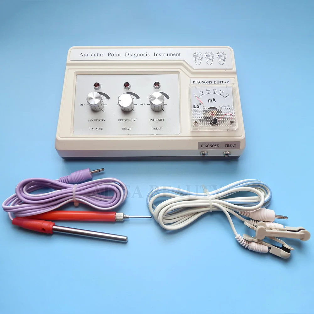 

Li Chun Huang Auricular Point Diagnosis Instrument Acupoint Detector Ear Acupuncture Points Detector Detection Auriculotherapy