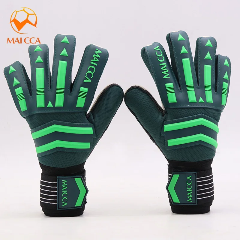 Профессиональные Футбольные вратарские перчатки с защитой пальцев, перчатки для взрослых и детей, новые импортные латексные перчатки