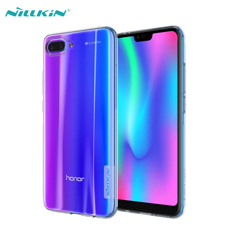 

Huawei Honor 10 Case Honor10 Cover NILLKIN Ultra Thin Clear Soft Silicone Cases Cover For Huawei Honor 10 Nature TPU Series