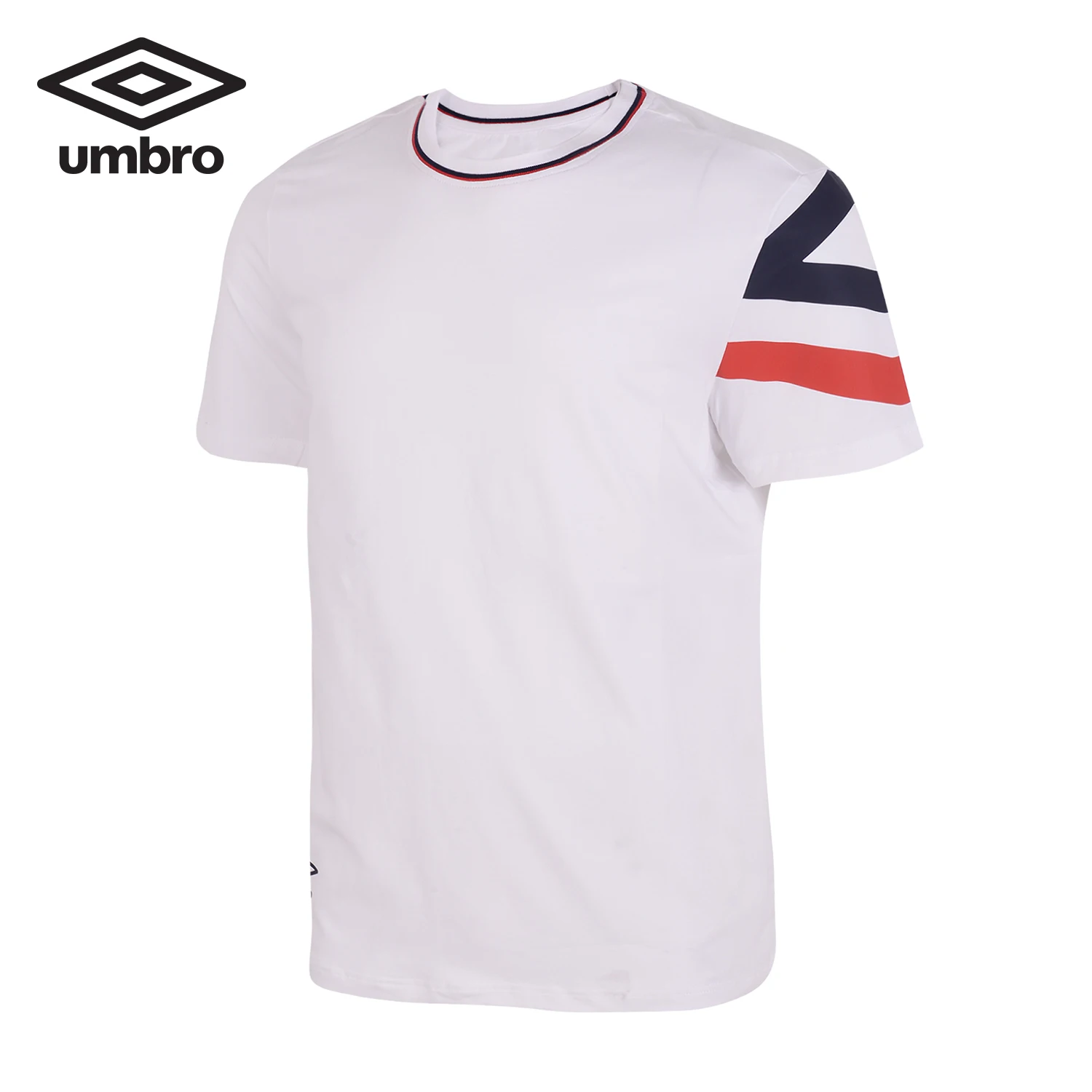 Umbro летняя Новинка Мужская Спортивная футболка с круглым вырезом 95% хлопковая футболка Удобная дышащая футболка UO192AP2529