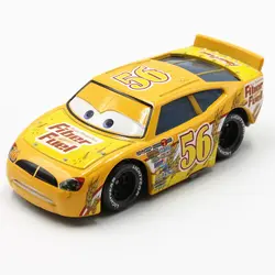 Disney мультфильм Pixar Автомобили № 56 Волокно топлива Racer 1:55 Весы Diecast металлического сплава Modle милые Игрушечные лошадки автомобиль для детей