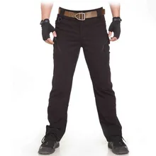 Город тактические брюки карго Мужская Боевая группа захвата армейские военные брюки хлопок много карманов стрейч гибкие человек повседневные брюки XXXL