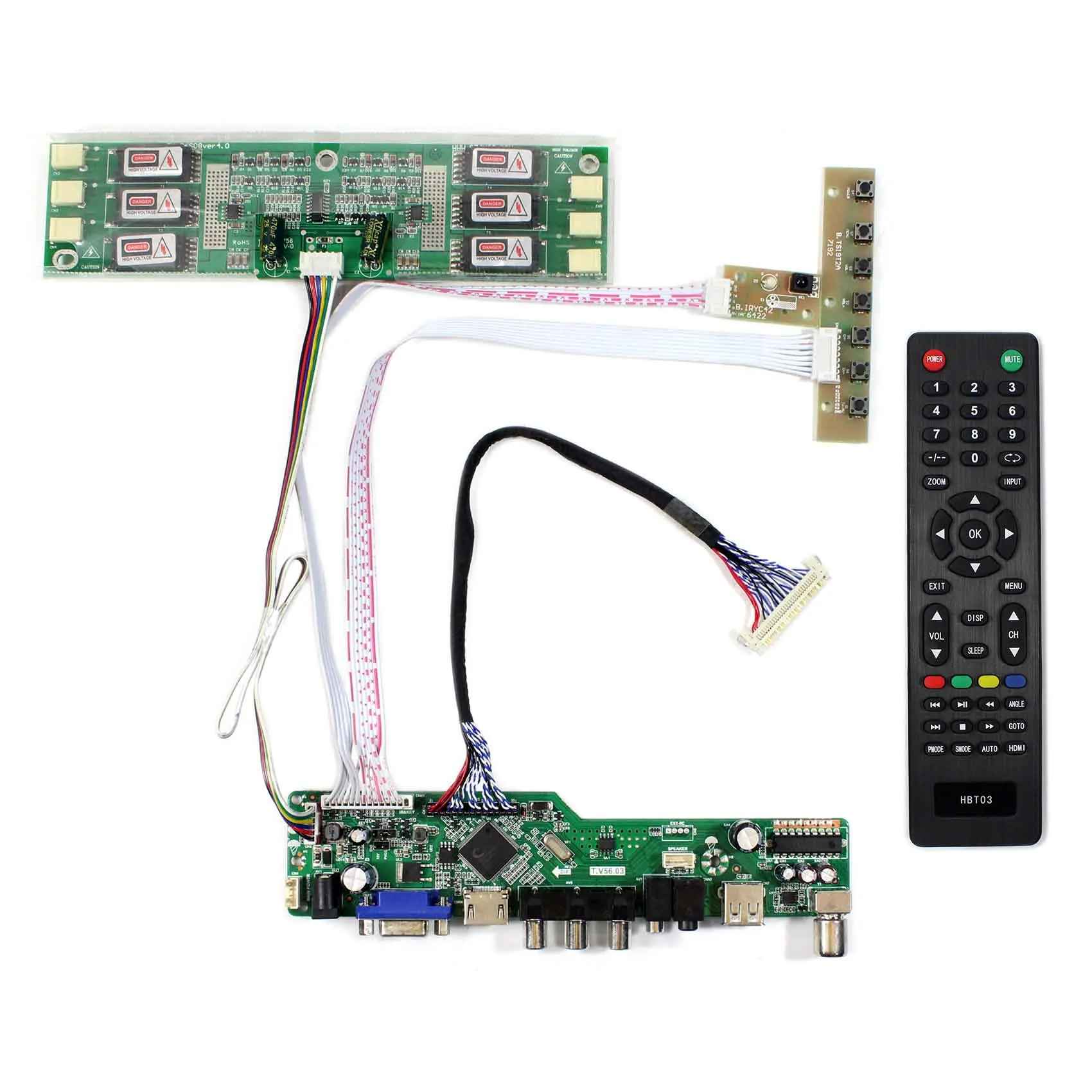 G220SW01 V0 HDMI VGA AV USB RF LCD Controller Board 1680x1050 Resolution Audio Input HDMI LCD Controller G220SW01 V0 HDMI VGA AV USB RF LCD Controller Board 1680x1050 Resolution Audio Input HDMI LCD Controller