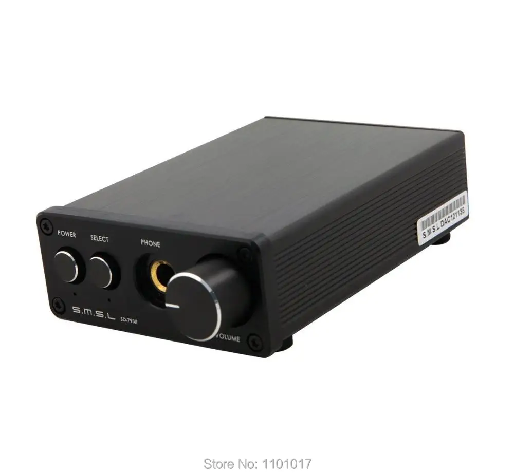 Цифровой декодер для наушников SMSL усилитель коаксиальный SPDIF PCM1793 DAC HIFI EXQUIS 24 бит/96