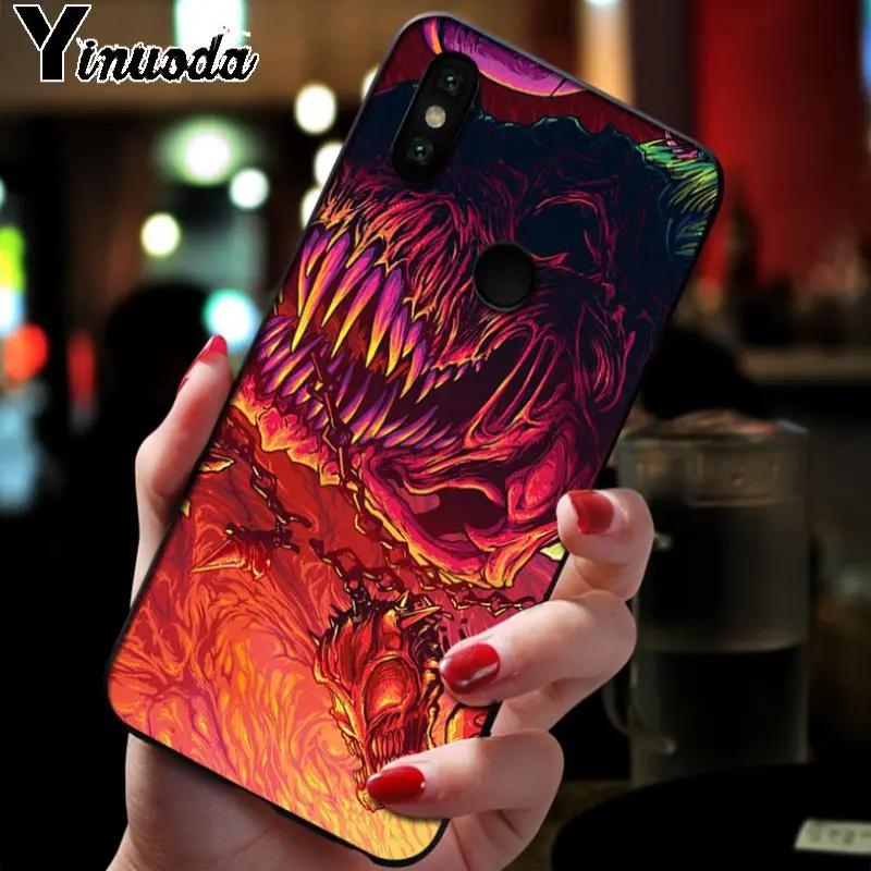 Чехол Yinuoda Hyper Beast Cs go для xiaomi redmi 7 5plus 6pro 6a note8 note5 note7 note8pro mi8se 9se аксессуары