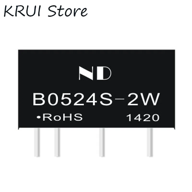 

dc dc 5v boost converter step up to 24V isolated power module dc step-up switching power supply B0524S-2W