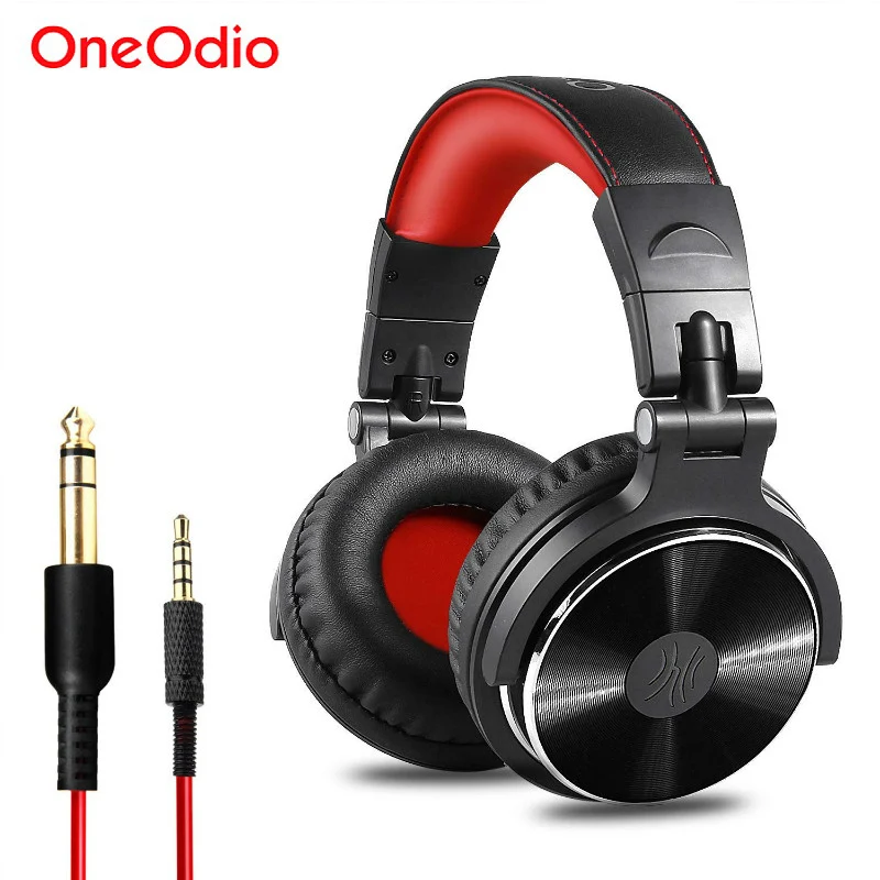 Oneodio DJ гарнитура игровая с микрофоном телефон ПК Проводная над-ear Hifi Студия DJ наушники Профессиональный стерео монитор Urbanfun