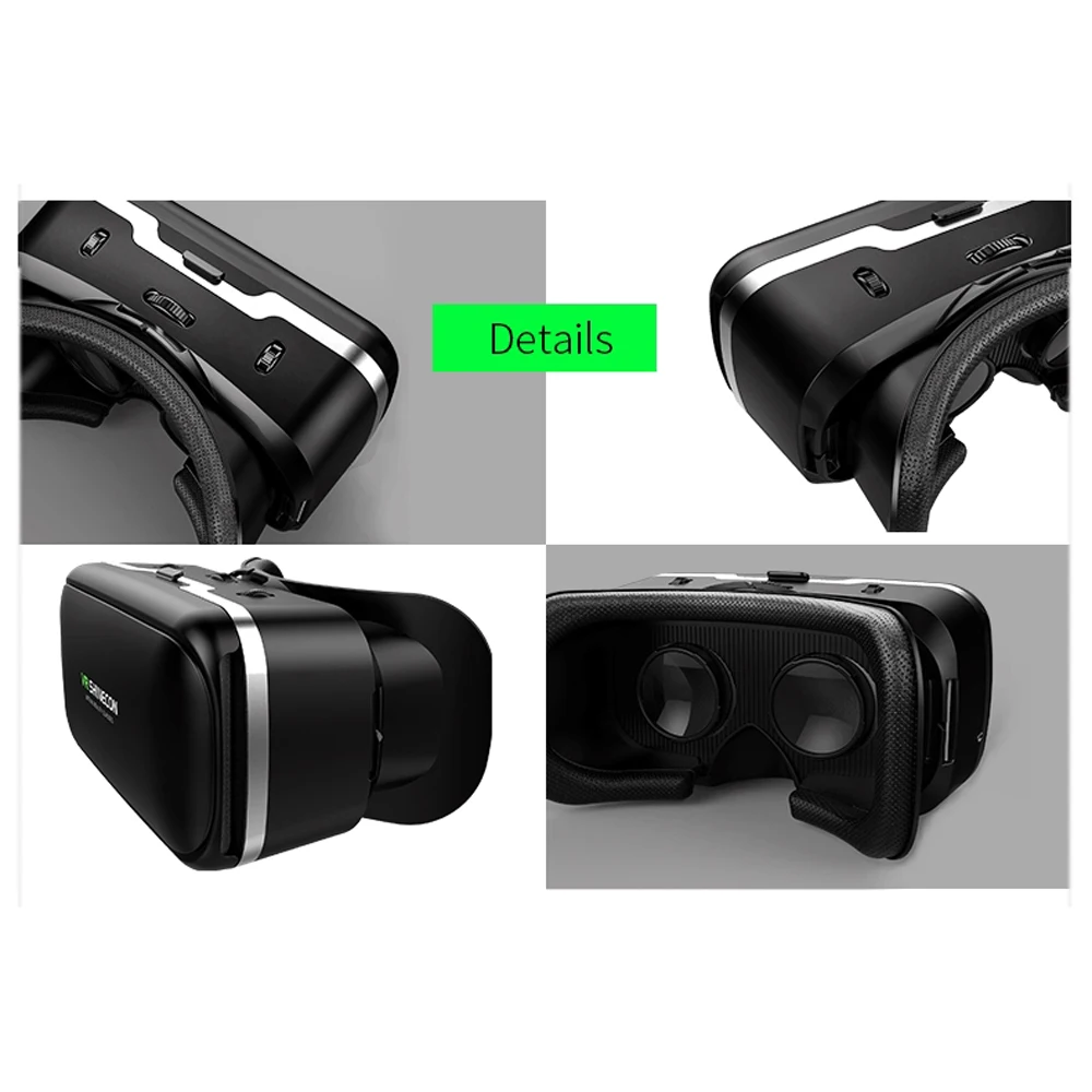 Очки виртуальной реальности Shinecon 6 0 Casque VR Box 3d очки шлем для смартфона Google Cardboard