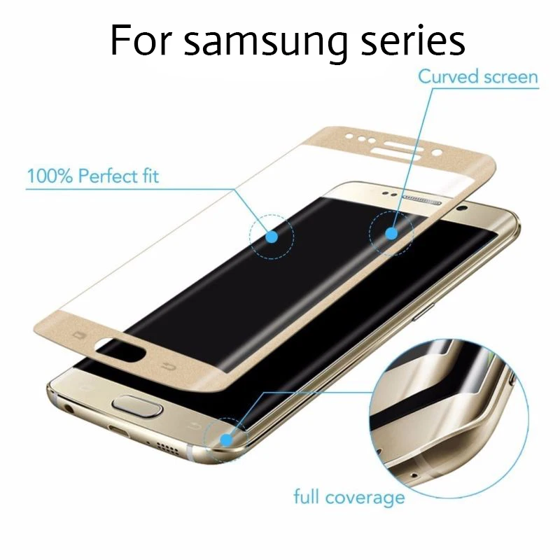 5D закаленное стекло для samsung galaxy s9 защита экрана защитное sumsung sansung s8 s7 s6 edge plus note 8 9