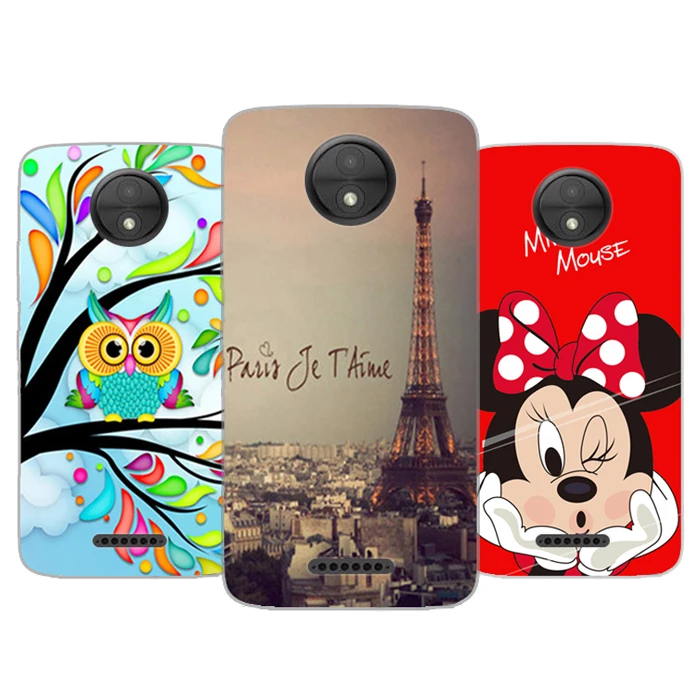 TPU Cover for MOTO G6 play cover Cartoon Case case mix models &amp designs accept |