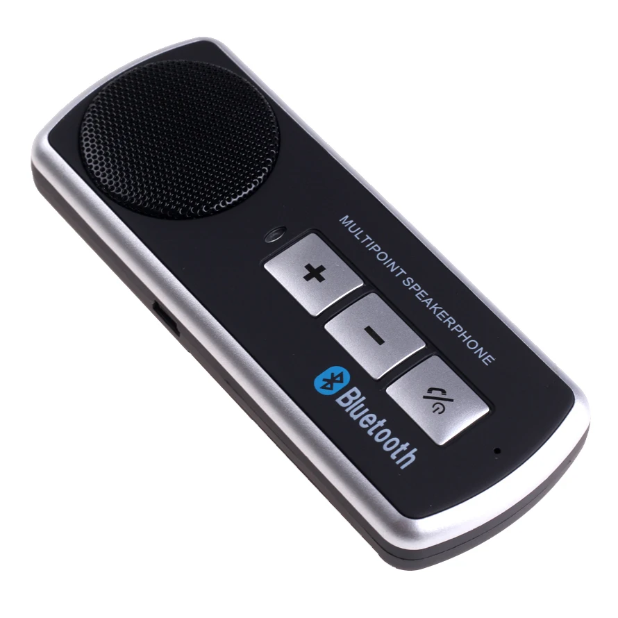 

2017 New Arrival High Quality Bluetooth Sun visor USB Multipoint Speaker Handsfree Car Kit Speakerphone for Cell Phone