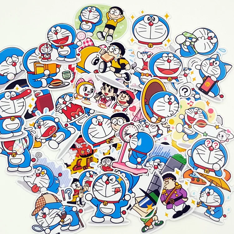 40 ピース バッグドラえもんビッグ男性アルバムスクラップブック防水デコレーションステッカー Diy 手作りギフトスクラップブッキングステッカー ステッカー Aliexpress