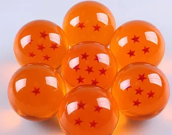 

1set/7pcs 3.5CM Dragon Ball Z New In Box 7 Stars Crystal Balls Set of 7 pcs Complete set retail